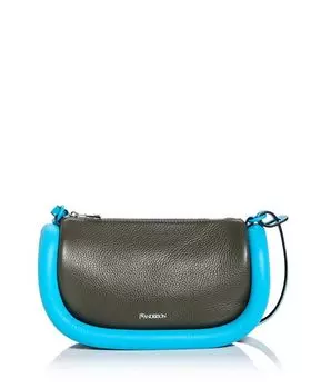 Кожаная сумка через плечо Bumper-12 JW Anderson, цвет Multi