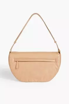 Кожаная сумка через плечо BURBERRY, песочный