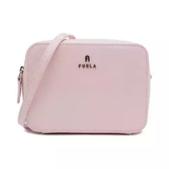 Кожаная сумка через плечо Camellia Furla, розовый