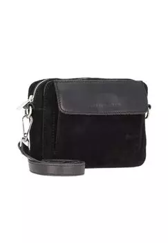 Кожаная сумка через плечо Carlyle 20 см COWBOYSBAG, цвет Black Black