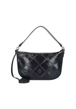 Кожаная сумка через плечо Carre 33 см PICARD, черный