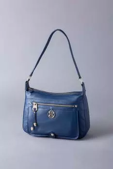 Кожаная сумка через плечо 'Cartmel II' Lakeland Leather, синий