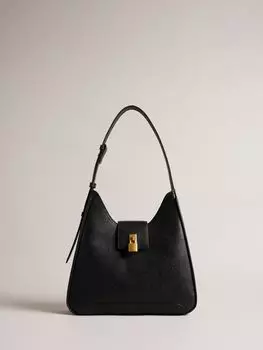 Кожаная сумка через плечо Chelse Ted Baker, черный