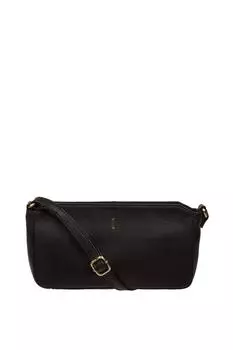 Кожаная сумка через плечо 'Christina' Cultured London, черный