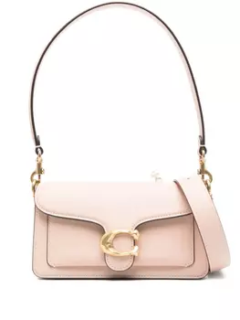 Кожаная сумка через плечо Coach Tabi, нейтральный