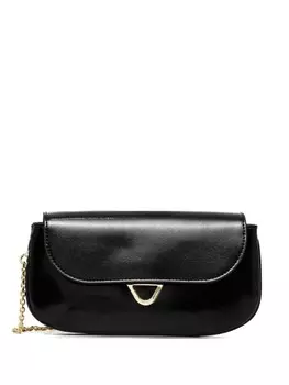 Кожаная сумка через плечо Coccinelle, черный