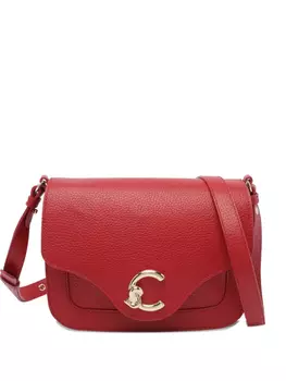 Кожаная сумка через плечо Coccinelle, красный