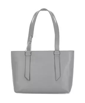 Кожаная сумка через плечо Coccinelle, серый