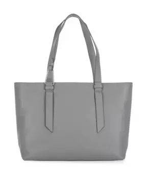 Кожаная сумка через плечо Coccinelle, серый