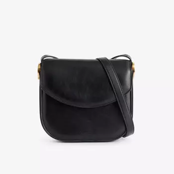 Кожаная сумка через плечо coin Jil Sander, черный