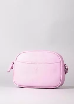 Кожаная сумка через плечо Coniston для фотокамеры Lakeland Leather, розовый