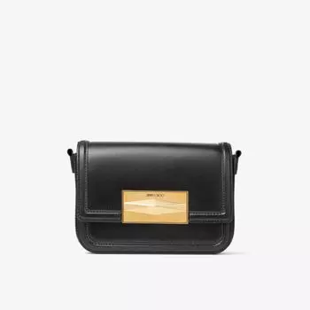 Кожаная сумка через плечо Diamond Jimmy Choo, черный