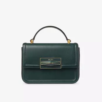 Кожаная сумка через плечо Diamond Jimmy Choo, зеленый