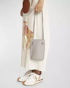 Кожаная сумка через плечо Dice Pocket Loewe