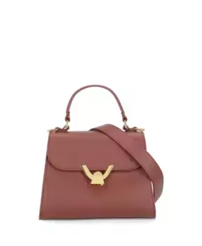 Кожаная сумка через плечо для женщин Coccinelle, красный