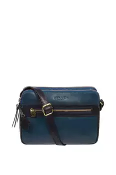 Кожаная сумка через плечо 'Drew' Conkca London, синий