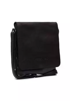 Кожаная сумка через плечо Duncan 22 см The Chesterfield Brand, черный