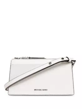 Кожаная сумка через плечо Empire Michael Michael Kors, белый