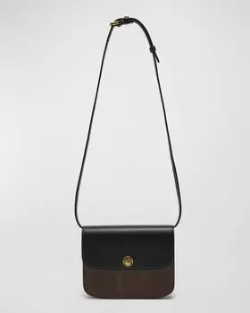 Кожаная сумка через плечо Essential с принтом пейсли Etro