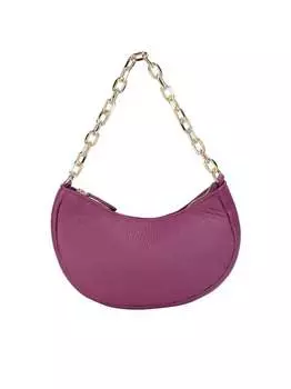 Кожаная сумка через плечо Faina, розовый