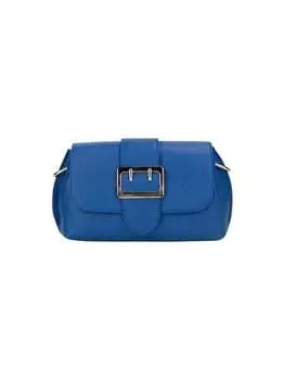 Кожаная сумка через плечо Faina, синий