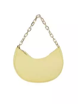 Кожаная сумка через плечо Faina, желтый