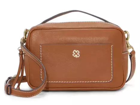 Кожаная сумка через плечо Feyy Lucky Brand, светло-коричневый