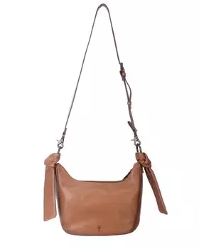 Кожаная сумка через плечо Frye Nora, коричневый