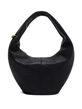 Кожаная сумка через плечо Furla, черный