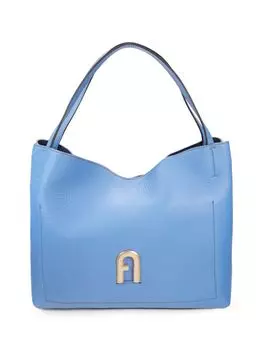 Кожаная сумка через плечо Furla, синий
