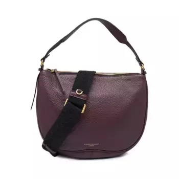 Кожаная сумка через плечо Gianni Chiarini, бургунди