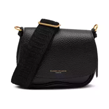 Кожаная сумка через плечо Gianni Chiarini, черный