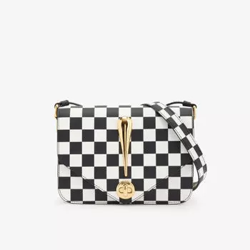 Кожаная сумка через плечо gone with the wind Moschino, цвет fantasy print only one