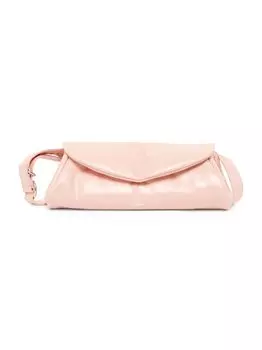 Кожаная сумка через плечо Grande Cannolo Jil Sander