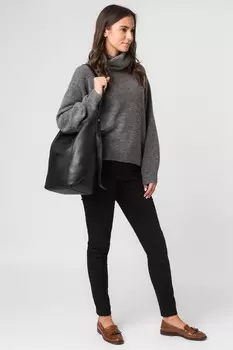 Кожаная сумка через плечо Harrow Cultured London, черный