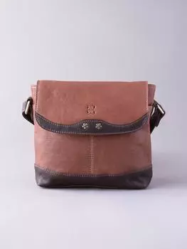 Кожаная сумка через плечо 'Hartsop' с клапаном Lakeland Leather, коричневый