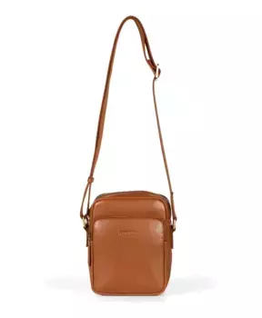 Кожаная сумка через плечо Howard London, коричневый