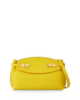 Кожаная сумка через плечо Hug Ferragamo, цвет Yellow