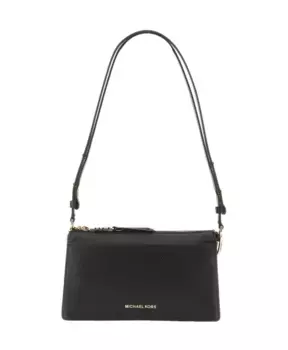 Кожаная сумка через плечо "Империя" Michael Kors, черный