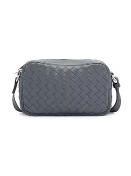 Кожаная сумка через плечо Intrecciato из овечьей кожи Bottega Veneta