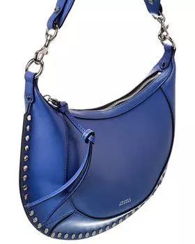 Кожаная сумка через плечо Isabel Marant Naoko, синий