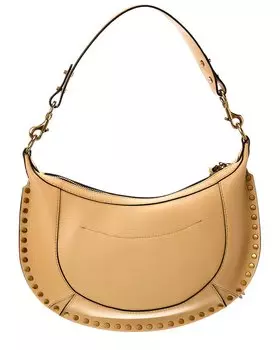 Кожаная сумка через плечо Isabel Marant Naoko, коричневый