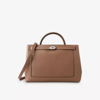 Кожаная сумка через плечо Islington Mulberry, цвет teak