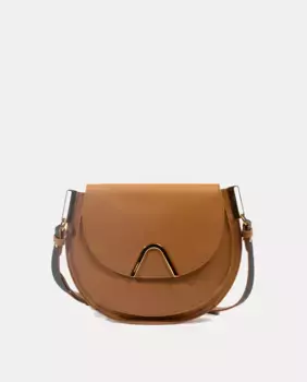 Кожаная сумка через плечо из коллекции Sunup Coccinelle, цвет Camel