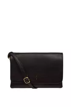 Кожаная сумка через плечо 'Izzy' Cultured London, черный