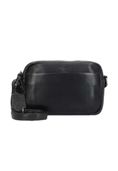 Кожаная сумка через плечо Just Jolie 22 см BURKELY, черный