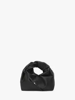 Кожаная сумка через плечо JW Anderson, черный