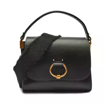 Кожаная сумка через плечо Kaia Gianni Chiarini, черный