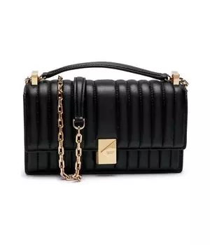 Кожаная сумка через плечо Kate Spade, черный