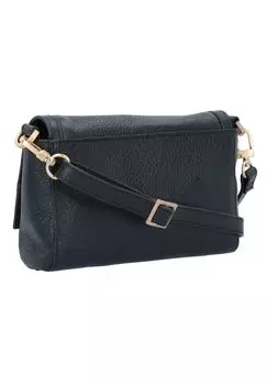 Кожаная сумка через плечо Keen Keira 18 см BURKELY, цвет Burnt Black